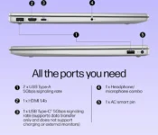 HP 15-fd0572TU Laptop (13th Gen Core i3/ 8GB/ 512GB SSD/ Win11 Home)