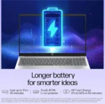 HP 15-fd0572TU Laptop (13th Gen Core i3/ 8GB/ 512GB SSD/ Win11 Home)