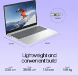 HP 15-fd0572TU Laptop (13th Gen Core i3/ 8GB/ 512GB SSD/ Win11 Home)