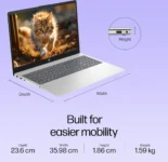 HP 15-fd0573TU Laptop (13th Gen Core i3/ 12GB/ 512GB SSD/ Win11 Home)