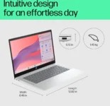 HP Chromebook 14a-nf0016tu Laptop (Intel Processor N200/ 8GB/ 128GB UFS/ Chrome OS)