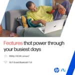 HP OmniBook 3 15-fn0007AU AI Laptop (AMD Ryzen AI 5 340/ 16GB/ 512GB SSD/ Win11 Home)