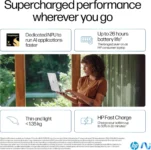 HP OmniBook X 14-fe0121QU AI Laptop (Snapdragon X Elite X1E-78-100/ 16GB/ 1TB SSD/ Win11)