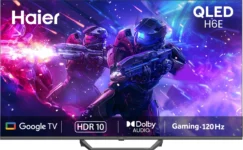 Haier H6E 65 inch Ultra HD 4K Smart QLED TV (65H6E)