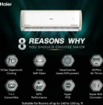 Haier HSU19E-TXG5BN-INV 1.6 Ton 5 Star 2024 Inverter Split AC