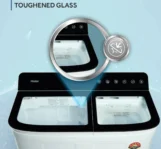 Haier HTW70-178BKN 7 kg Semi Automatic Washing Machine