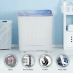 Haier HTW95-178 9.5 Kg Semi Automatic Washing Machine