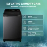 Haier HWM105-H688BK 10.5 Kg Fully Automatic Top Load Washing Machine