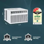 Haier HWU18TF-EW3BE-FS 1.5 Ton 3 Star Window AC