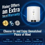 Haier PV1 15 L Storage Water Geyser
