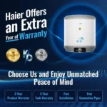 Haier PV2 15 L Storage Water Geyser