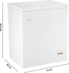 Haier HCF-175HC 145 L Single Door Deep Freezer