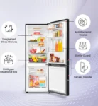 Haier HEB-243GB-P 237 L 3 Star Double Door Refrigerator