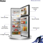 Haier HEB-333GB-P 325 L 3 Star Double Door Refrigerator