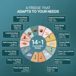 Haier HEB-452TS-P 445 L 2 Star Double Door Refrigerator