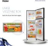 Haier HEF-253GB-P 240 L 3 Star Double Door Refrigerator