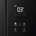 Haier HRB-600KGU1 520 L 3 Star French Door Lumiere Refrigerator