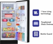 Haier HRD-2103PSG-P 190 L 3 Star Single Door Refrigerator