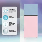 Haier HRF-3783RBG-P 328 L 3 Star Double Door Refrigerator