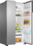 Haier HRS-682SS 630L Side-by-Side Door Refrigerator