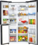 Haier HRT-683WGKU1 592 L Side by Side Refrigerator