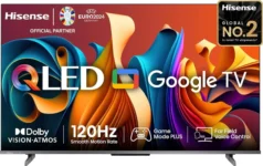 Hisense E68N 55 inch Ultra HD 4K Smart QLED TV (55E68N)