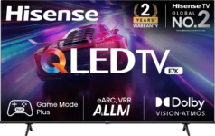 Hisense E7K 55 inch Ultra HD 4K Smart QLED TV (55E7K)