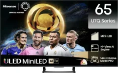 Hisense U7Q 65 inch Ultra HD 4K Smart Mini LED TV (65U7Q)