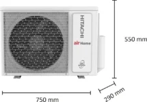 Hitachi Izen 3500SWXL 1.5 Ton 3 Star 2024 Inverter Split AC