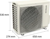 Hitachi RAPG512FFEOF 1 Ton 5 Star 2022 Inverter Split AC