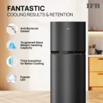 IFB IFBFF-3833DKSETU 331 L 3 Star Double Door Refrigerator