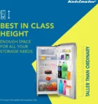 Kelvinator KRD-F200EBPHGS 187 L 2 Star Single Door Refrigerator