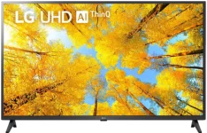 LG UQ75 43 inch Ultra HD 4K Smart LED TV (43UQ7550PSF)