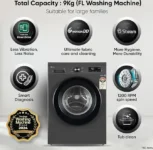 LG FHB1209Z2M 9 kg Fully Automatic Front Load Washing Machine