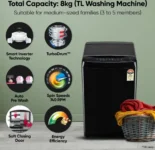 LG T80V4OB1S 8 Kg Fully Automatic Top Load Washing Machine