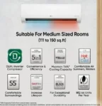 LG US-H18VNXE 1.5 Ton 3 Star 2025 Inverter Split AC