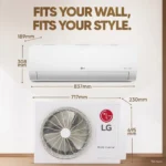 LG US-Q18TNXE1 1.5 Ton 3 Star 2025 Inverter Split AC