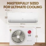 LG US-Q19JNYE 1.5 Ton 4 Star 2025 Inverter Split AC