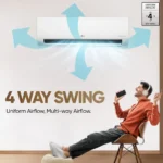 LG US-Q19YNZE1 1.5 Ton 5 Star 2025 Inverter Split AC