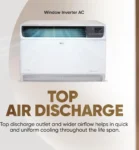 LG UW-Q18WUXA 1.5 Ton 3 Star 2025 Dual Inverter Window AC