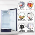 LG GL-D201ABCU 185 L 5 Star Single Door Refrigerator