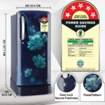 LG GL-D201ABCU 185 L 5 Star Single Door Refrigerator