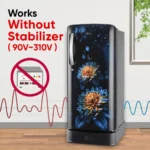 LG GL-D201AEFU 185 L 5 Star Single Door Refrigerator