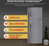 LG GL-I292RPZY 242 L 2 Star Double Door Refrigerator