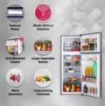 LG GL-S302SPZY 264 L 2 Star Double Door Refrigerator