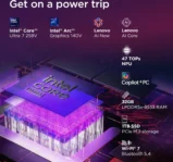 Lenovo Yoga Slim 9 14ILL10 83CX002LIN Laptop (Intel Core Ultra 7 258V/ 32GB/ 1TB SSD/ Win11)