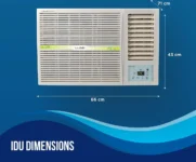 Lloyd GLW18I3FWCEV 1.5 Ton 3 Star 2023 Inverter Window AC