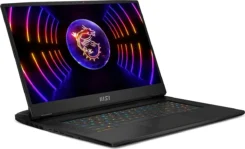 MSI Titan GT77 HX 13VH-093IN Gaming Laptop (13th Gen Core i9/ 64GB/ 2TB SSD/ Win11 Home/ 12GB Graph)