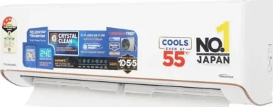 Panasonic CS/CU-EU18BKY3 1.5 Ton 3 Star Inverter Split AC