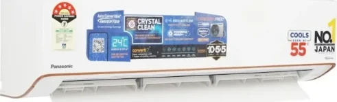 Panasonic CS/CU-EU24BKY5 2 Ton 5 Star 2025 Inverter Split AC
